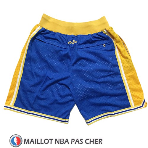 Short Golden State Warriors Just Don Classic Bleu
